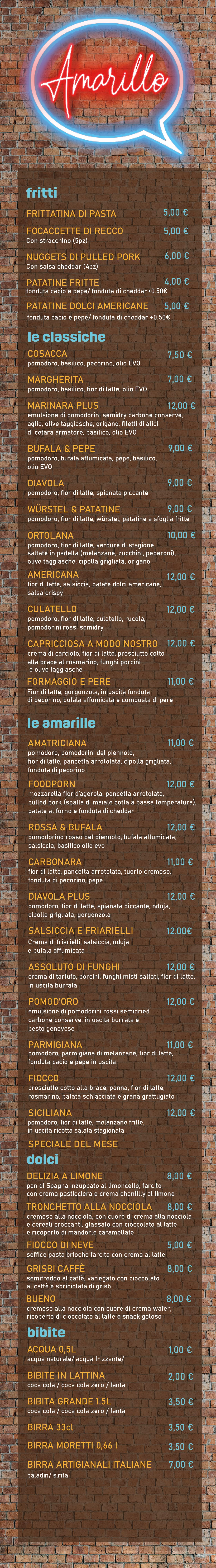 Amarillo Pizzeria